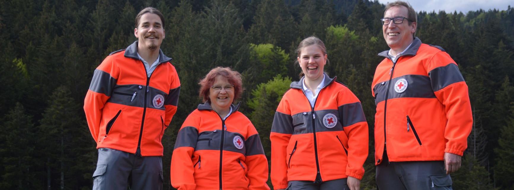 Foto: DRK Helferinnen beim Einsatz